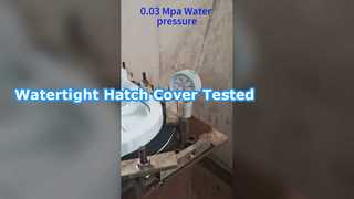 Test d'étanchéité du panneau de trappe encastré en aluminium2