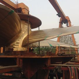 Chine Propulseur maritime en alliage de cuivre 4 lames pour bateau, diamètres 400-45000 mm, jusqu'à 10 tonnes fournisseur