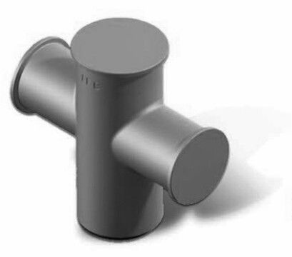 Chine Amorce simple de Marine Mooring Bollard Grey Epoxy de croix fournisseur