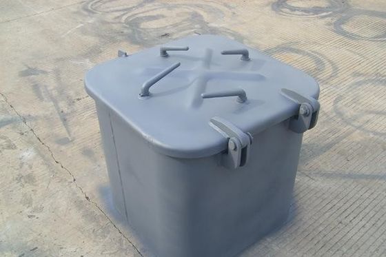 Type de poignée de niveau Couverture imperméable à l'air de la trappe de l'équipement de l'équipement maritime en acier marin fournisseur