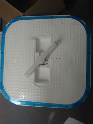 Couvercle d'écoutille ovale en aluminium de type affleurant à ouverture rapide homologué ABS fournisseur