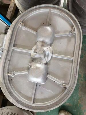 Couvercle d'écoutille ovale en aluminium de type affleurant à ouverture rapide homologué ABS fournisseur