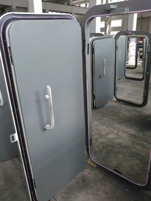 Portes marines ignifuges A0 à une feuille 1200×600 mm et portes d'accès marines étanches fournisseur