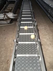 Échelle d'embarquement en aluminium pour faciliter la manipulation et la sécurité fournisseur