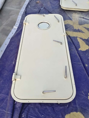 Porte étanche aux intempéries marine avec des options pour les profils de rayon carré ou semi-circulaire fournisseur
