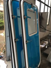 Porte étanche aux intempéries marine en alliage d'aluminium avec fenêtre certifiée CCS fournisseur