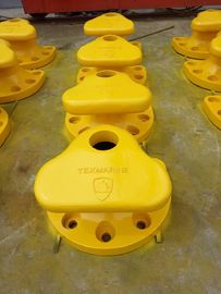 Bollard marine à tête en T pour l'amarrage des quais avec matériel galvanisé de qualité 8.8 et conception pour une capacité et une durabilité maximales fournisseur