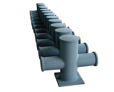 Amorce simple de Marine Mooring Bollard Grey Epoxy de croix fournisseur