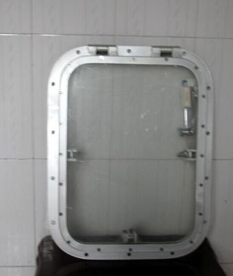 fenêtres de marine rectangulaires A60 CCS, ABS,DNV,BV certifiées en acier/aluminium/acier inoxydable fournisseur