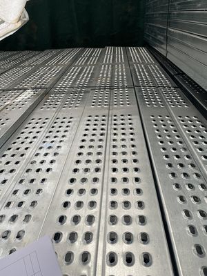 Échafaudage en acier galvanisé planche tremplin résistant à la corrosion Taille personnalisable fournisseur