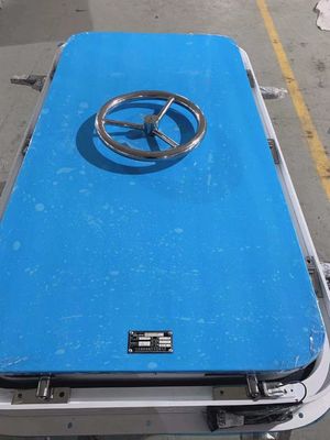 Porte étanche aux intempéries marine avec des options pour les profils de rayon carré ou semi-circulaire fournisseur