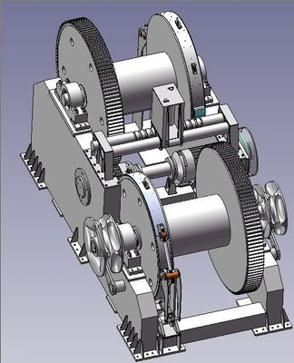 60 à 200 tonnes de treuil électrique ou hydraulique de remorquage de l'ancre essentiel pour les équipements de pont de marine fournisseur