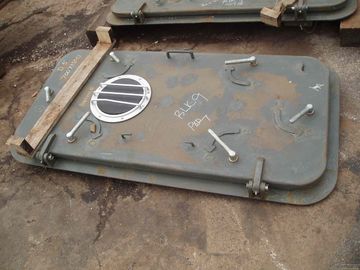 Survivez aux portes de cabine marines serrées de bateau d'épaisseur des portes/8mm à angle droit/au coin angle rond