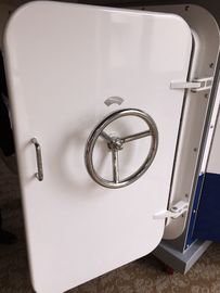 Trappes en acier étanches soudées marines de bateau de portes adaptées aux besoins du client avec le revêtement