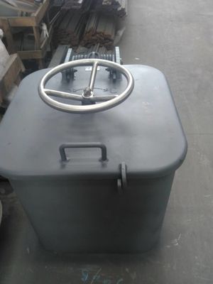 Ouverture marine de poignée de roue de petit bateau de preuve de feu de couvertures en acier étanches de trappe
