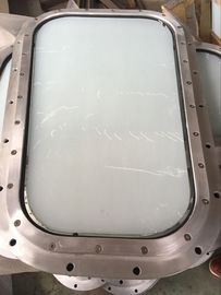 Châssis de fenêtre en aluminium fixe de Marine Wheelhouse Windows With Marine