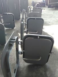 Porte à ouverture rapide à poignée unique Porte imperméable en acier marin