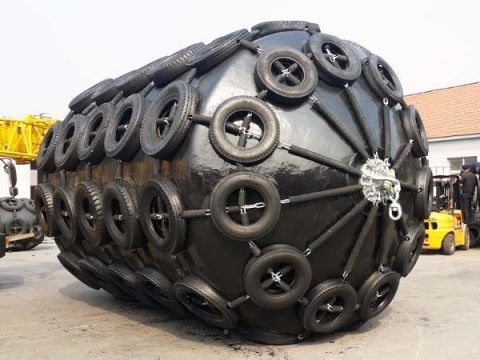 Fils en caoutchouc synthétiques pneumatiques de l'amortisseur 3 de STB pour l'amarrage gauche