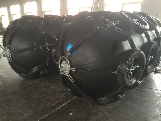Type droit d'amortisseur de Marine Floating Inflatable Pneumatic Rubber